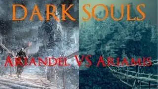 DARK SOULS 1 vs DARK SOULS 3 - Ariandel vs Ariamis