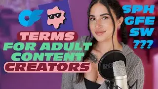 Terms Defined for Adult Content Creators (SWer Terminology)