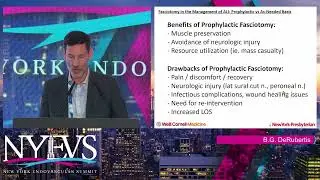 Adjunctive Fasciotomy in Management of ALI  Prophylactic vs  As Needed Basis   Brian G  DeRubertis