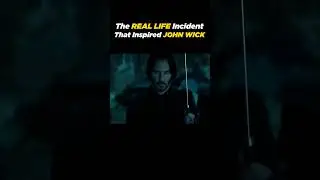 The REAL LIFE Incident That Inspired JOHN WICK #johnwick #keanureeves #shorts