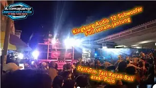 12 Subwoofer Full Keder || Kingkong Audio Lumajang - Karnaval Pulo 2023