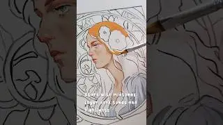 A few easy tips for painting with acrylic gouache 🌟 #shorts #art #gouache