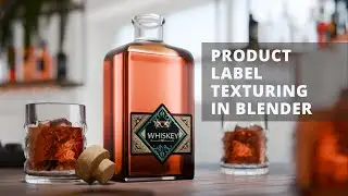 Easy Product Label Texturing in Blender