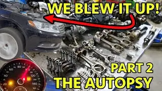 Volkswagen 2.0L TSI EA888 Teardown! We Blew It Up, Lets see HOW BAD it is!