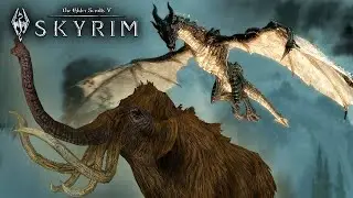 МАМОНТ И ДРАКОН - ДРУЗЬЯ НА ВЕКА - TES V: Skyrim SE #3 (прохождение за мага)