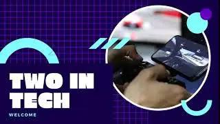 YouTube channel intro  two in tech