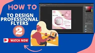 Design Professional Flyers For Pastries - Part 2 | MoDo Tutorials