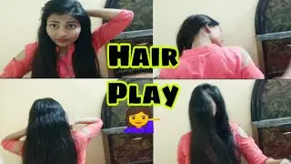 Hair Play Video|| Requested video||