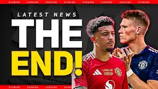 Sancho QUITS Again! McTominay EXIT Close! Man Utd Transfer News