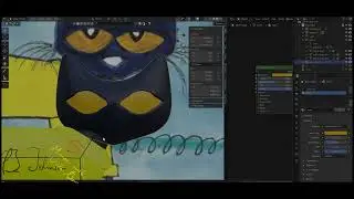 Character design of Pete The Cat - Fast forward at the request of some of my viewers