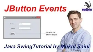 #6.2Java Swing Tutorial | JButton Events part-2 | How to handle multiple button events in java swing