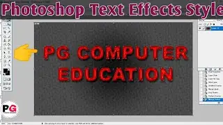 How to Create Shiny Plastic Text Effect in  Photoshop || Photoshop me Text ka  Effects Style