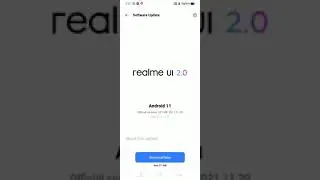 Realme c3 system update | November 2021 security patch | Camera Bug Fix | Realme UI2.0