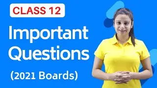 Class 12 English Important Questions 2021 | Important Questions for Class 12 English 2021