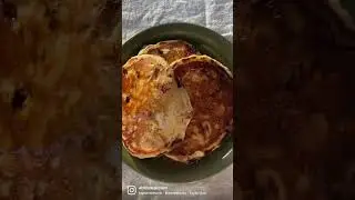 Fluffy Chocolate Chip Pancake Recipe #shorts
