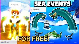 Fastest Way to Get V4 AND levithan in Blox Fruits