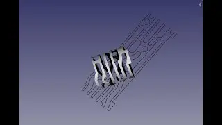FreeCad Развёртка STL