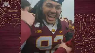 Gopher Fans Rush the Field! Best of Fan Footage