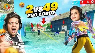 30 Kills in Pro Lobby 😱 Insane Duo Vs Squad 👽Gameplay Against Hacker Squad  - Garena Free Fire