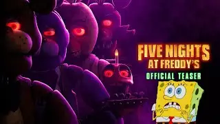 TRAILER DUBLADO DO FILME DO Five Nights at Freddy's! Bob Esponja REACT!