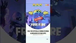 Free Fire Ban 😭😭😭 | Heart broken Status 💔😭 | #freefire#ff#shorts