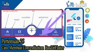 Membuat Convex Bottom Bar Di Flutter