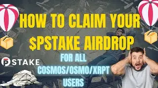 How To Claim Your Pstake Airdrop? DO IT NOW !!!