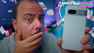 As minhas PRIMEIRAS HORAS com o NOVO GOOGLE PIXEL 8A 😍
