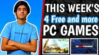 This weeks 4 new free pc games and more || free to play games || free pc games 2021 || gamac shield