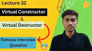 virtual constructor and destructor in c++virtual |  destructor in c++ | virtual constructor in c++