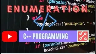 Enumeration in C++ programming