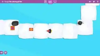 SantaTracker Google Day 7 Play: Penguin Dash