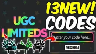 ⚠️New!! Fresh⚠️ ALL WORKING CODES FOR UGC LIMITED IN SEPTEMBER 2024! ROBLOX UGC LIMITED CODES