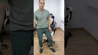 Бюджетное игровое функциональное кресло из эко кожы