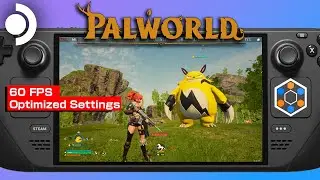 Steam Deck Palworld - FSR Upscaling - Optimized Settings 60 FPS