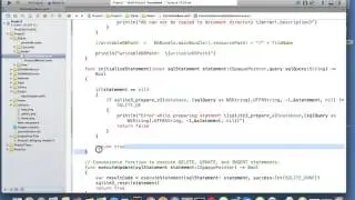 iOS Swift sqlite initializing sql stmt | Nimap Infotech - Tutorial 88