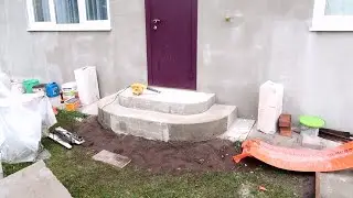 Как из г*вна и палок сделать ШИКАРНОЕ КРЫЛЬЦО ч 1 П