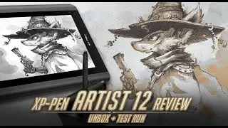 XP-Pen Artist 12 pen tablet review (Draw on the screen $250)