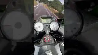 Close call on Kawasaki ZZR1400r