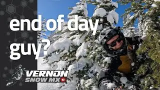 Snowbike Troubles & End of Day Guy!