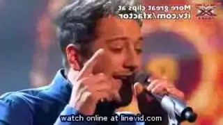 MUST SEEMatt Cardle   X Factor 5th Live Show   The First Time  Ever I Saw Your Face