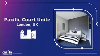 Student Accommodation in London | Pacific Court Unite | Room Tour | UK |Casita