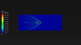 ANSYS Fluent CFD Simulation: Bullet Movement using Dynamic Mesh