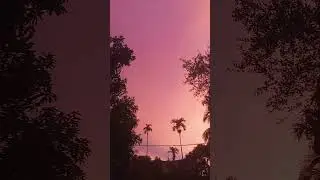 natural beauty of sky #villagelife #shortvideo #skychildrenofthelight #calmdown