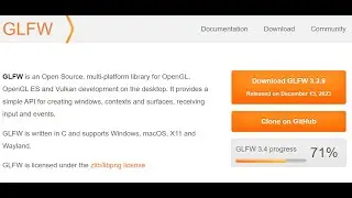 OpenGL Session 1 Part 1 Setting up GLFW and glad