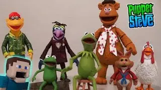 The Muppets Action Figures Series 1 Disney Diamond Select Toys Unboxing