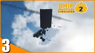 LA GRUA LA LIA :v - SHIP GRAVEYARD SIMULATOR 2 #3 | Gameplay Español