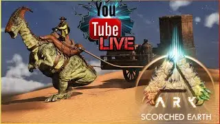 NEW Base Location - ARK Scorched Earth LIVE!!!