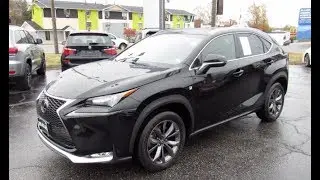 *SOLD* 2017 Lexus NX200T F-Sport AWD Walkaround, Start up, Tour and Overview