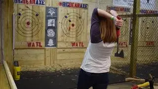 Fresh Axeperiences with Big Bear Axe Throwing